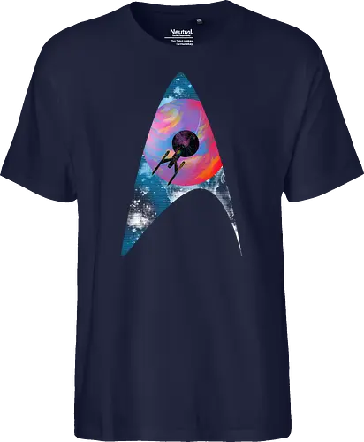 Galactic travellers - scifi, science fiction, kharmazero, artistic, movie, television, pop culture, space - Fairtrade T-Shirt