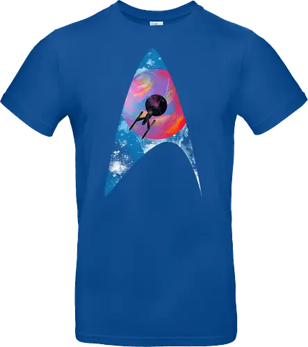 Galactic travellers - scifi, science fiction, kharmazero, artistic, movie, television, pop culture, space - Standard T-Shirt