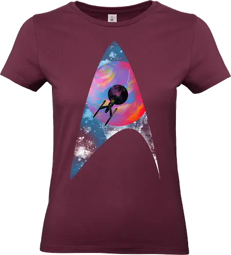 Galactic travellers - scifi, science fiction, kharmazero, artistic, movie, television, pop culture, space - Standard T-Shirt (Frauen)