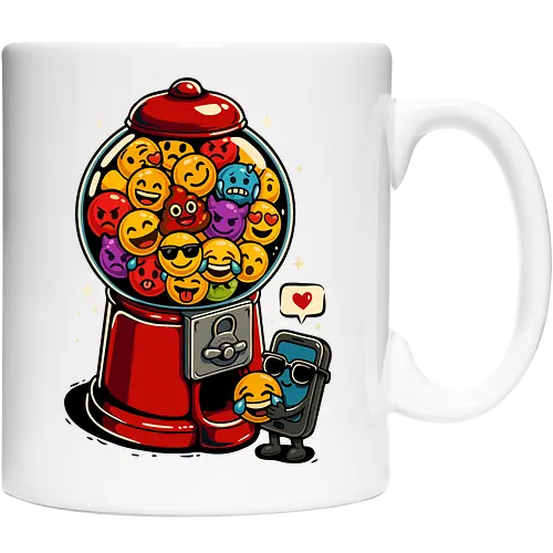 Kaugummi-Emojis