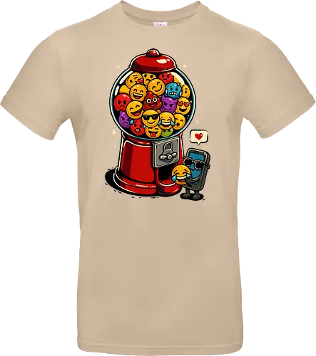 Kaugummi-Emojis
