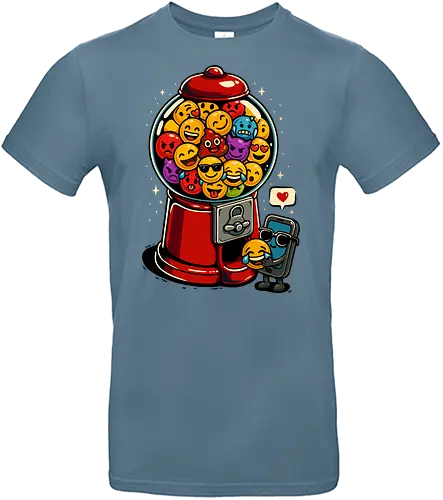Kaugummi-Emojis - aesthetic, awesome, candy, cute, emoji, emoji lover, emojis, emoticon, funny, funny tee, gumball, gumball machine, illustration, phone, popart, retro, social - Standard T-Shirt