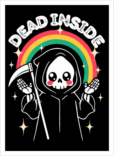 Dead Inside - Süßer Totenkopf