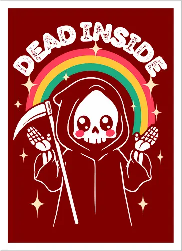 Dead Inside - Süßer Totenkopf