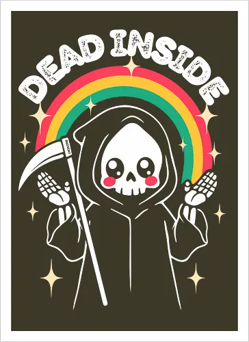Dead Inside - Süßer Totenkopf