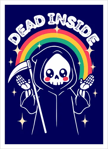 Dead Inside - Süßer Totenkopf