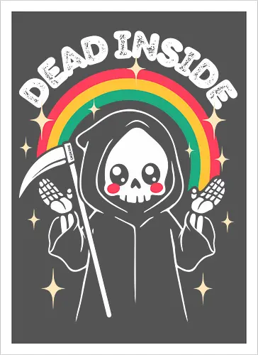 Dead Inside - Süßer Totenkopf