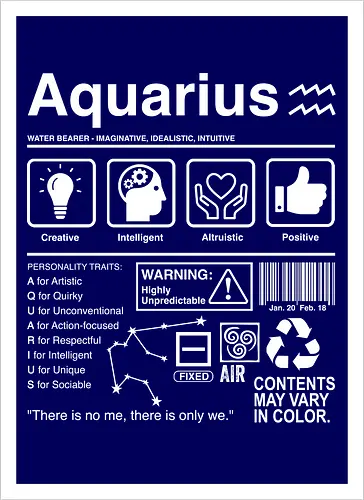 Aquarius Label