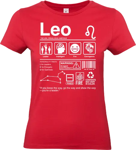Leo Label - zodiac sign aquarius aquarius birthday aquarius woman aquarius zodiac sign astrology birthday constellation funnytee horoscope retro stars tarot vintage zodiac - Standard T-Shirt (Frauen)