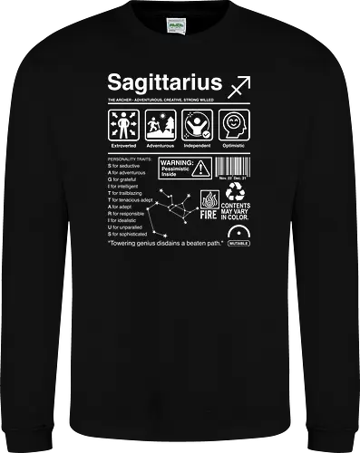 Sagittarius Label