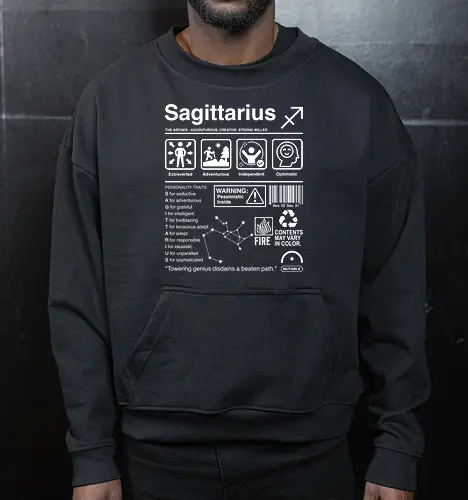 Sagittarius Label