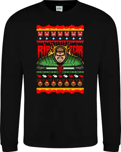 Ugly Sweater Rip Tear