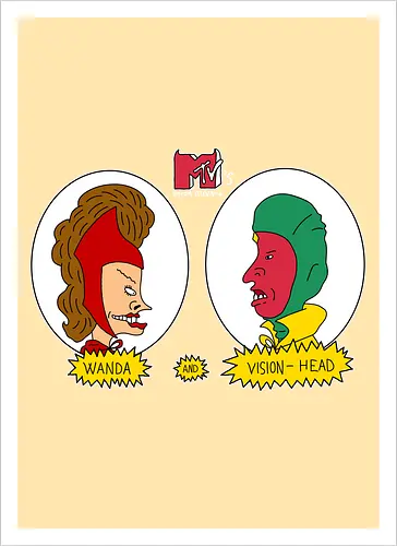 Wanda and visionhead