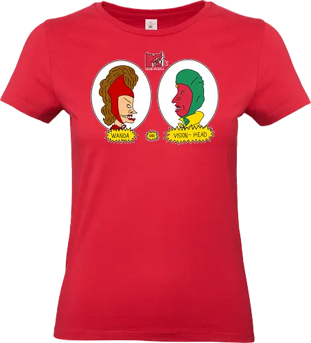 Wanda and visionhead - wanda, comic, beavis - Standard T-Shirt (Frauen)