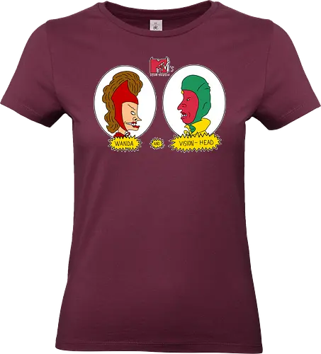Wanda and visionhead - wanda, comic, beavis - Standard T-Shirt (Frauen)