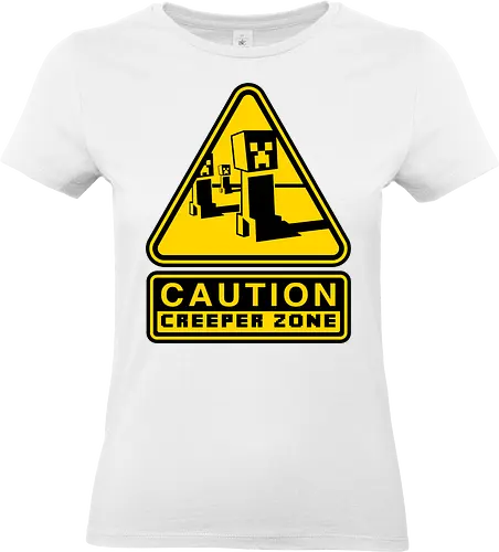 Danger Creeper - danger, creeper, minecraft - Standard T-Shirt (Frauen)