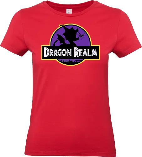 Dragon Park - demonigote, dragon, Dragon, jurassic - Standard T-Shirt (Frauen)