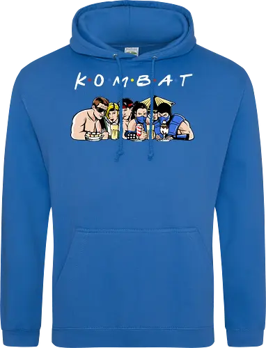 Kombat friends - mortal, kombat, game, retro, demonigote - Standard Hoodie