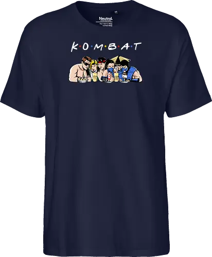 Kombat friends - mortal, kombat, game, retro, demonigote - Fairtrade T-Shirt