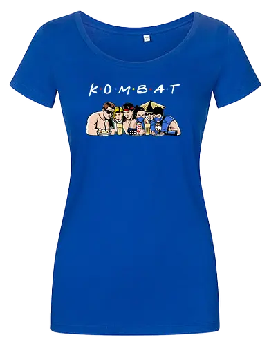 Kombat friends - mortal, kombat, game, retro, demonigote - Damen T-Shirt