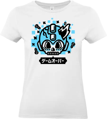 Game Over Rokkuman - game over, demonigote, megaman - Standard T-Shirt (Frauen)