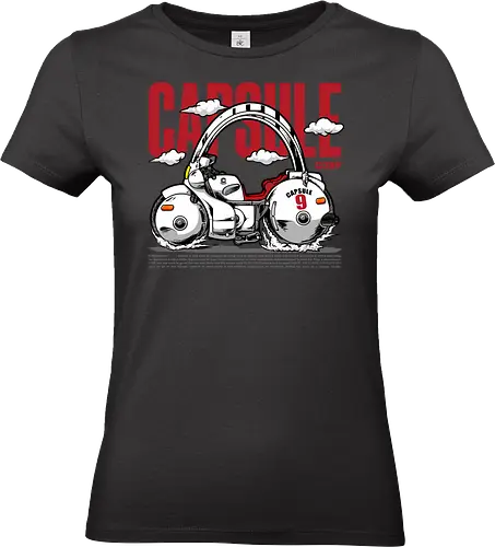 capsule motorbike - capsule, motorcycle, motorbike, cool, anime, veshicle - Standard T-Shirt (Frauen)