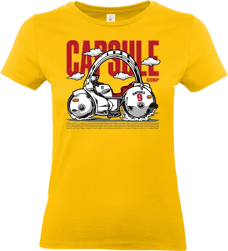 capsule motorbike - capsule, motorcycle, motorbike, cool, anime, veshicle - Standard T-Shirt (Frauen)