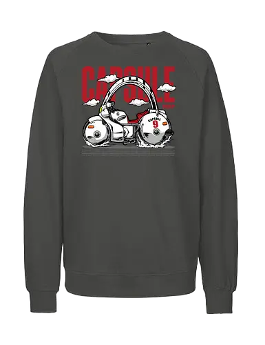 capsule motorbike - capsule, motorcycle, motorbike, cool, anime, veshicle - Fairtrade Sweatshirt