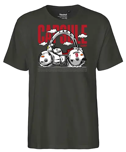 capsule motorbike - capsule, motorcycle, motorbike, cool, anime, veshicle - Fairtrade T-Shirt