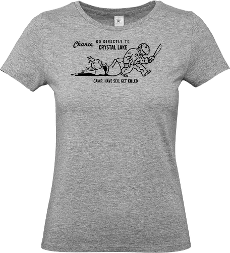 Go to camp - friday, camp, horror - Standard T-Shirt (Frauen)