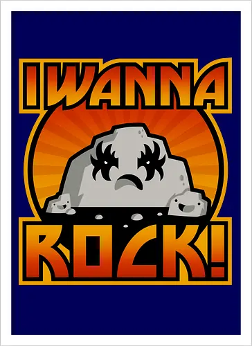 I wanna rock