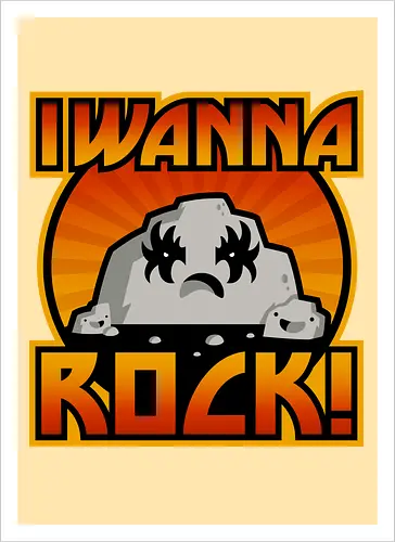 I wanna rock