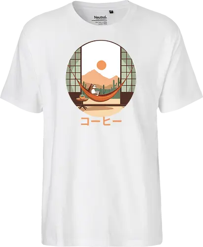 Relaxing Sloth in Desert Sunset