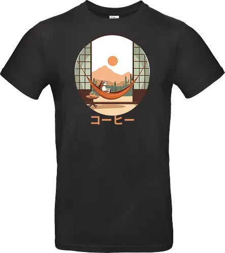 Relaxing Sloth in Desert Sunset