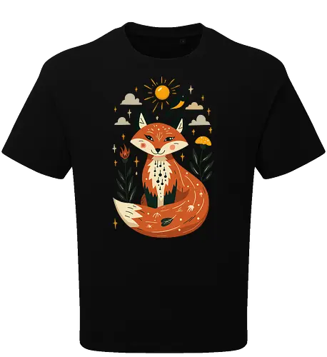 Whimsical Fox Under the Sun