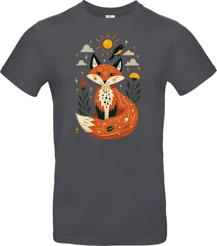 Whimsical Fox Under the Sun