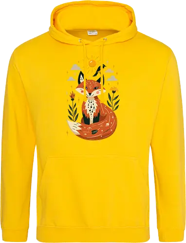 Whimsical Fox Under the Sun