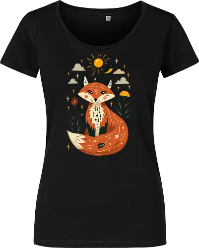 Whimsical Fox Under the Sun