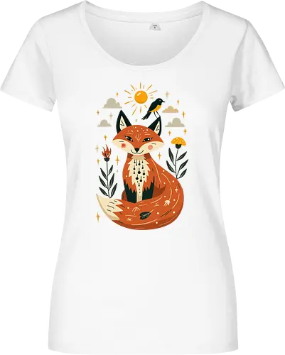 Whimsical Fox Under the Sun