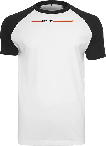 NCC - 1701 Enterprise - NCC - 1701 Enterprise, enterprise, Space, kirk - Raglan T-Shirt