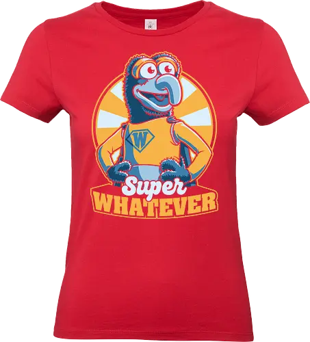 Puppet Hero Whatever - puppet, classic, tv show, meme, fun, funny, movie, superhero, hero, sarcasm, retro vintage, kids - Standard T-Shirt (Frauen)