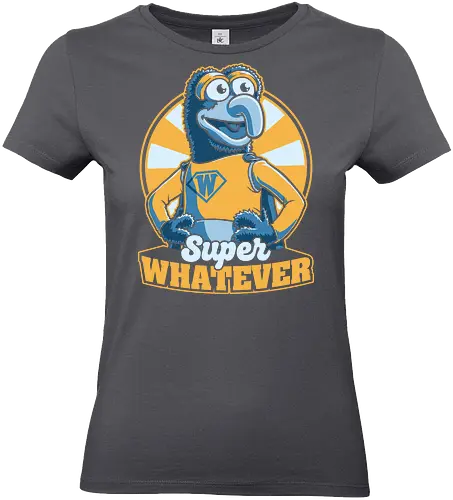 Puppet Hero Whatever - puppet, classic, tv show, meme, fun, funny, movie, superhero, hero, sarcasm, retro vintage, kids - Standard T-Shirt (Frauen)