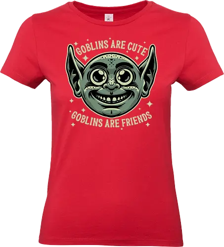 Save the Goblins Creepy - goblin, dungeon master, rpg, role-playing game, fantasy, adventure, tabletop, creepy, Dungeon Master, Pen and Paper, Pen and paper, Dungeon, friends, creature, magical, Magical Creatures - Standard T-Shirt (Frauen)