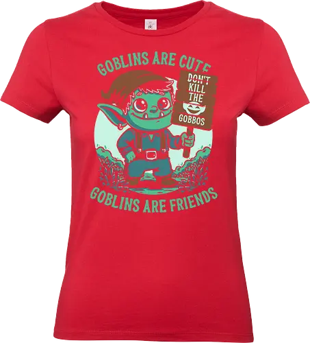 Save the Goblins Cute - goblin, dungeon master, rpg, role-playing game, fantasy, adventure, tabletop, cute, Dungeon Master, Pen and Paper, Pen and paper, Dungeon, friends, creature, magical, Magical Creatures - Standard T-Shirt (Frauen)