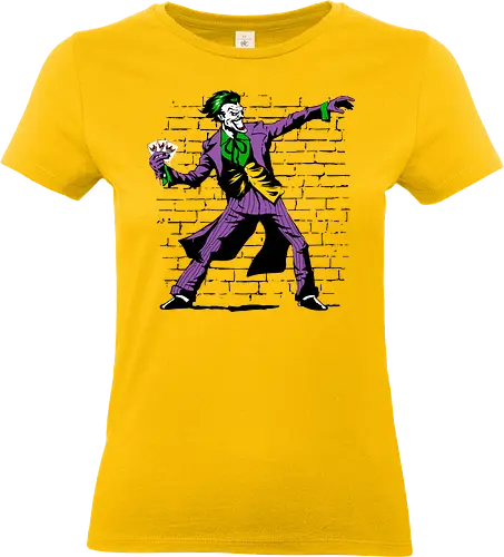 The Clown Thief - joker, clown, parody, banksy - Standard T-Shirt (Frauen)