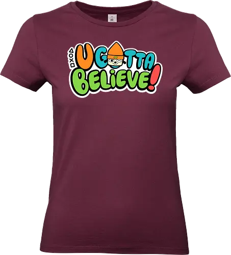 U gotta believe - believe, parappa, gotta, retro - Standard T-Shirt (Frauen)