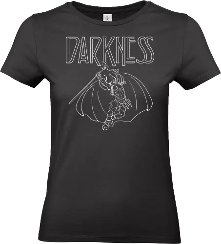 Darkness - darkness, evil, demon, 80s - Standard T-Shirt (Frauen)