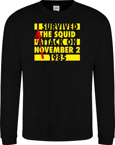 I survived the squid attack