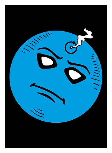Blue god