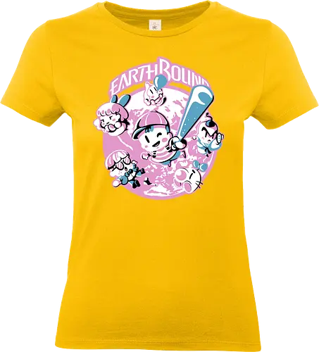Mother Earth - ness, retro, game, rpg - Standard T-Shirt (Frauen)